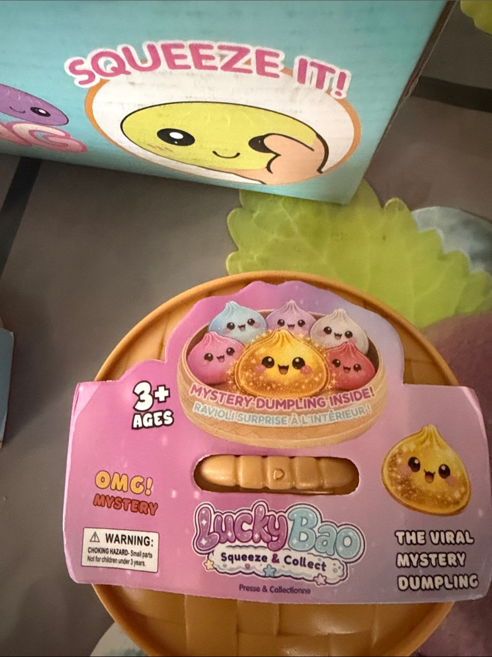 Lucky Brand Lucky Bao Mystery Dumpling Toy - Pink & Yellow